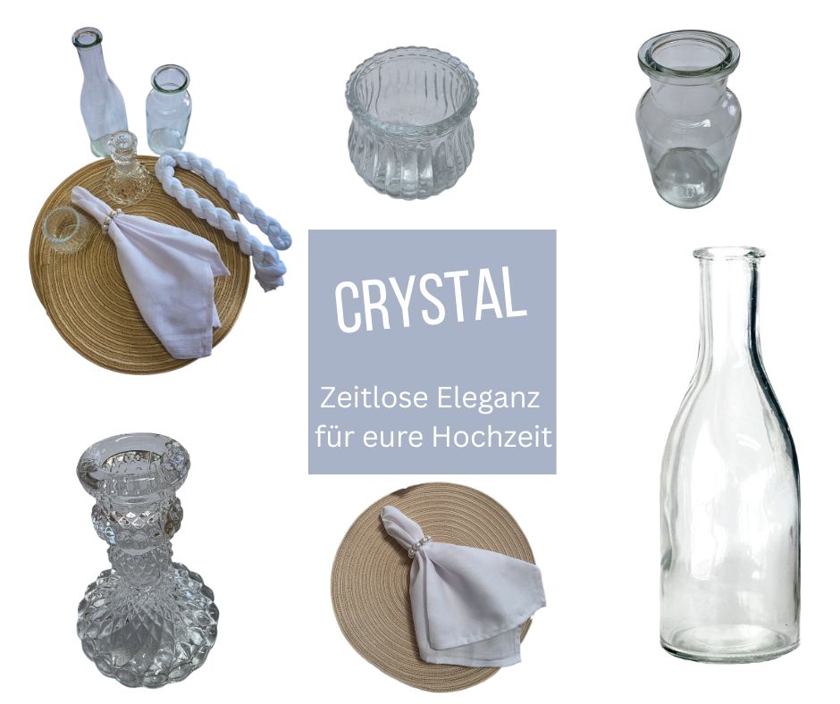 Tischdekopaket CRYSTAL bei schubberts.de Chemnitz